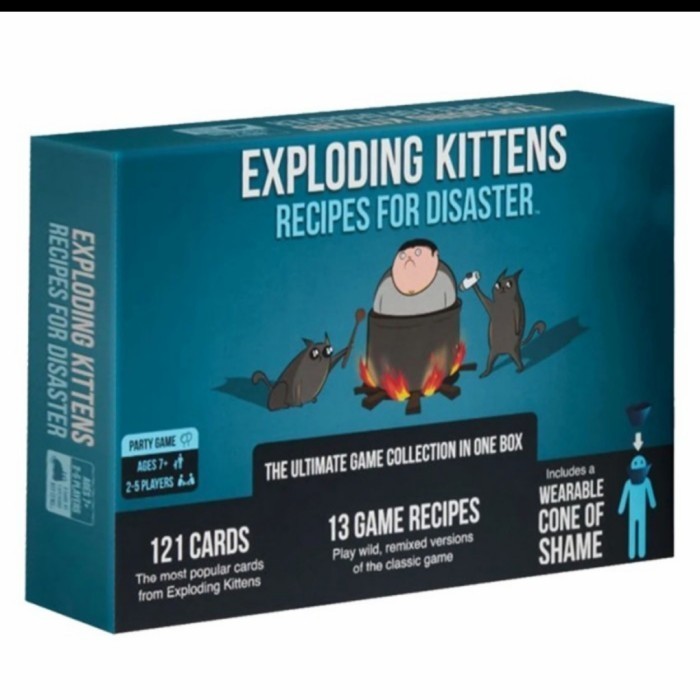 Exploding Kittens Recipes for Disaster Board Game Card Games