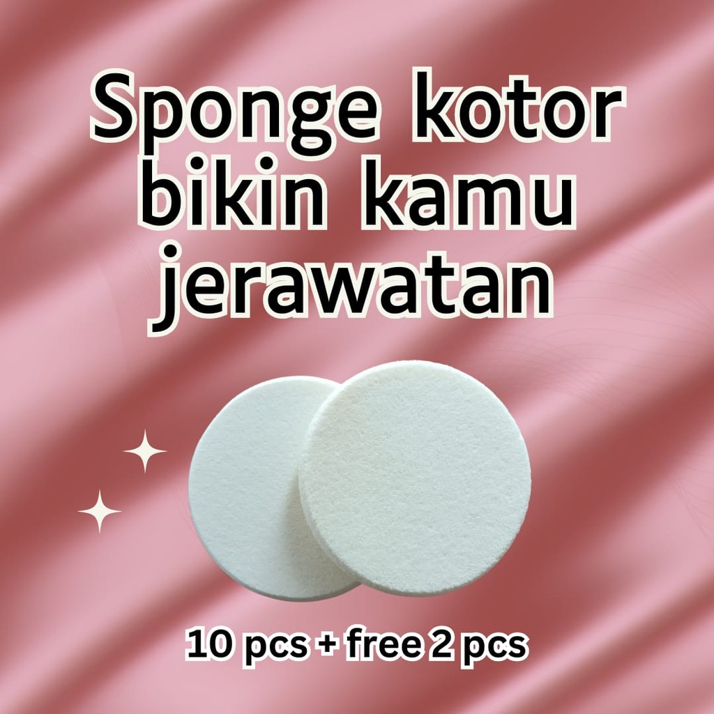 Makeup Sponge Compact Powder - Diameter 5.5cm