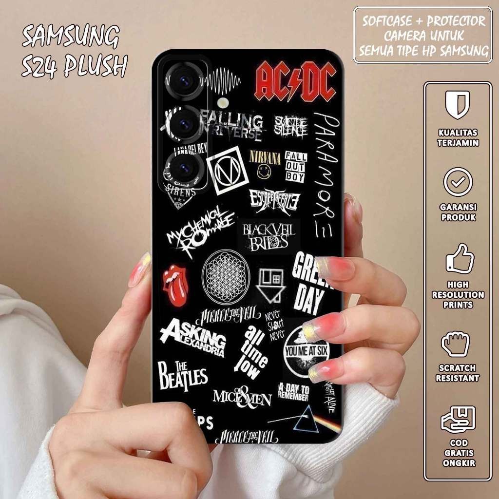 SOFTCASE PRO CAMERA GAMBAR BAND FOR SAMSUNG S24 PLUS - COD