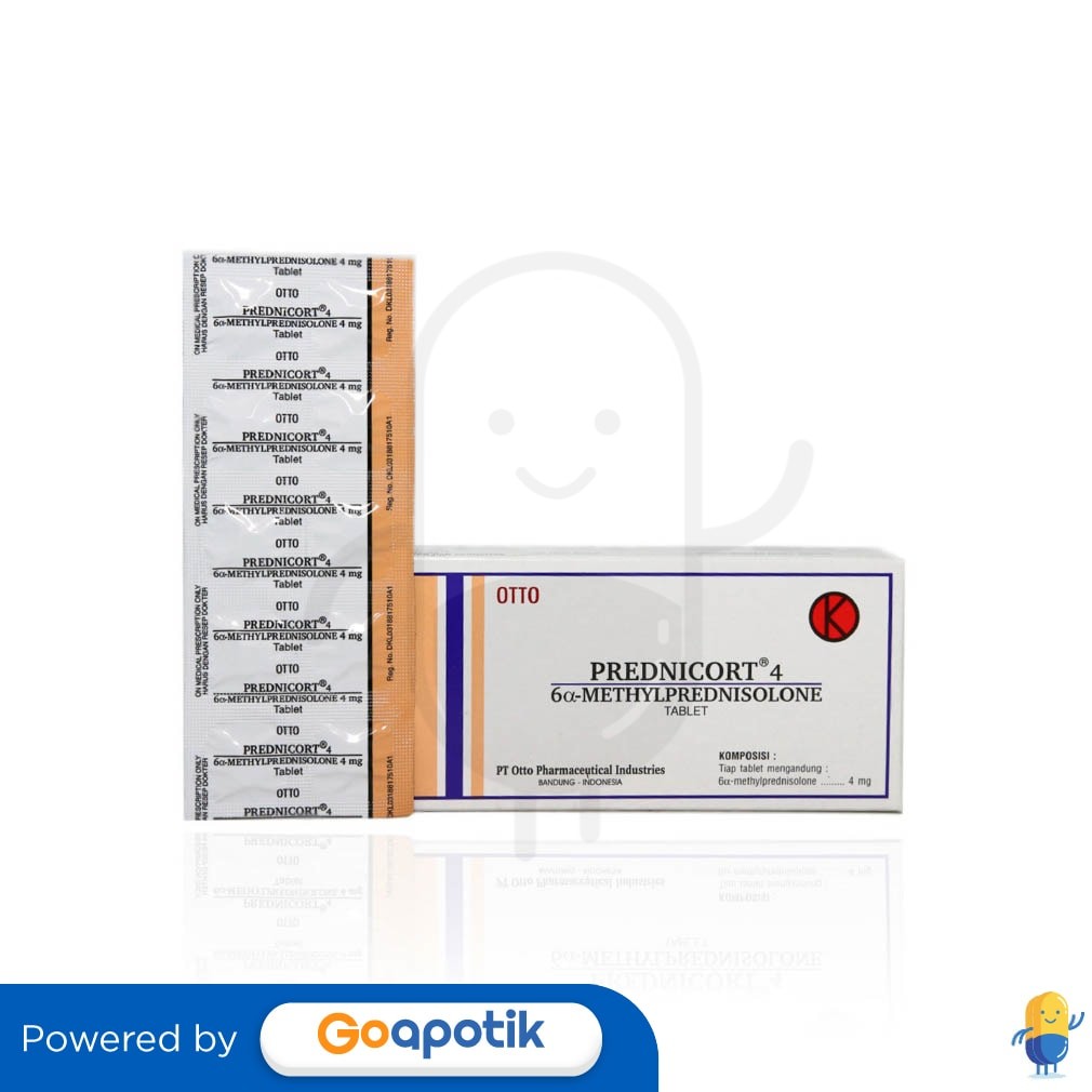 Prednicort 4 Mg Box 50 Tablet