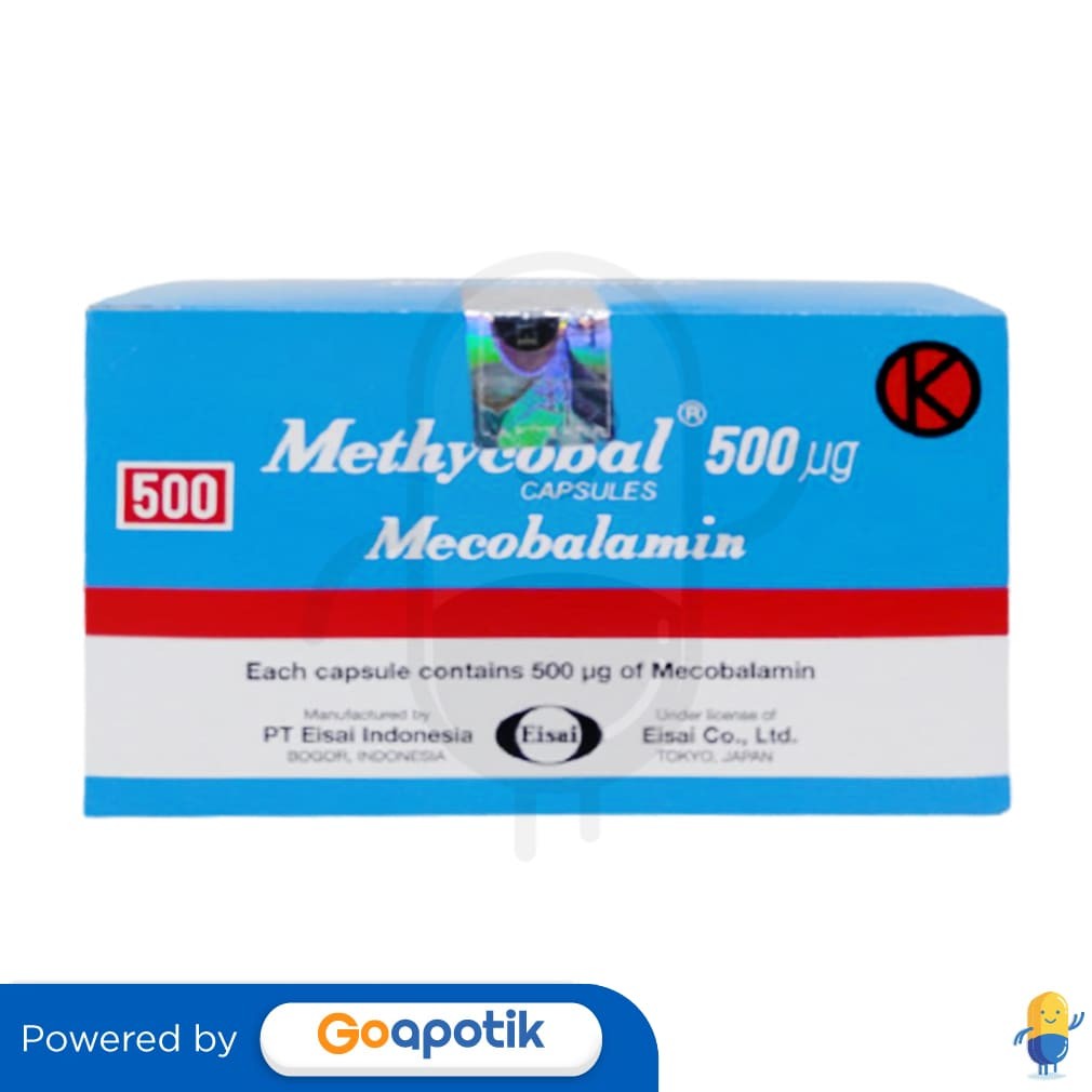 Methycobal 500 Mcg Box 100 Kapsul