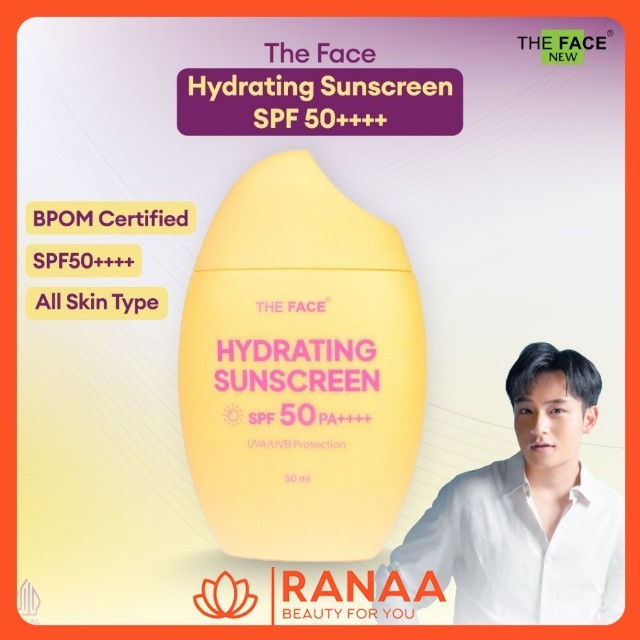 THE FACE HYDRATING SUNSCREEN SPF 50 50ML