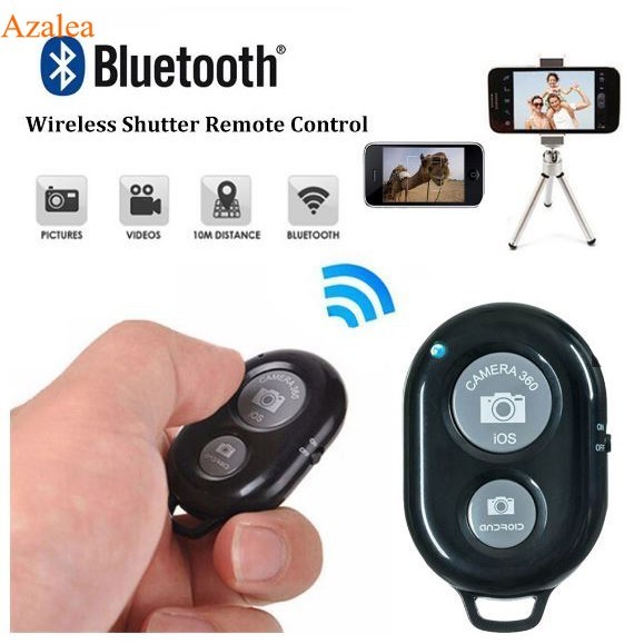 Tomsis Bluetooth Remote Shutter / Tombol Selfie For Android iPhone iOS