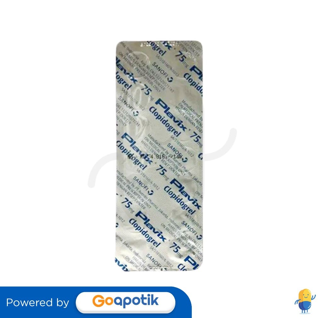 Plavix 75 Mg Blister 14 Tablet