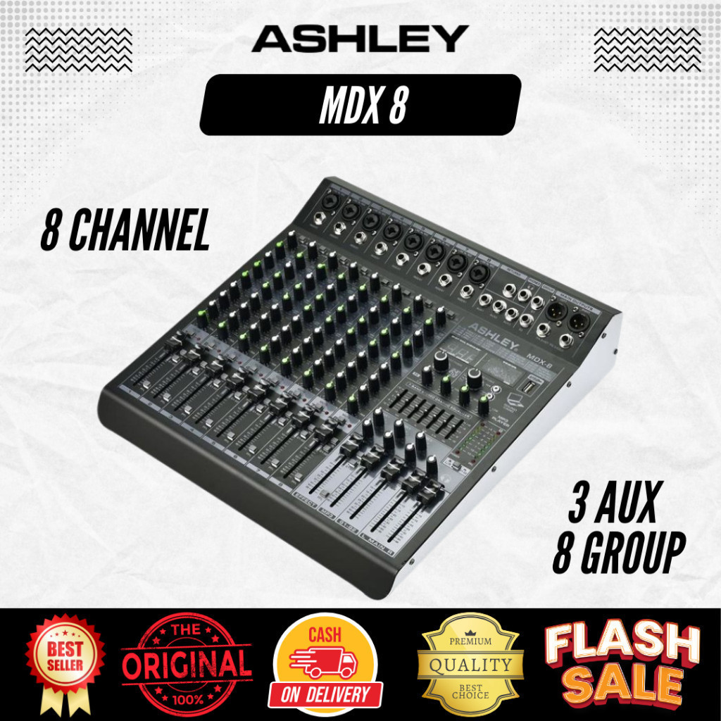 Mixer Ashley MDX 8