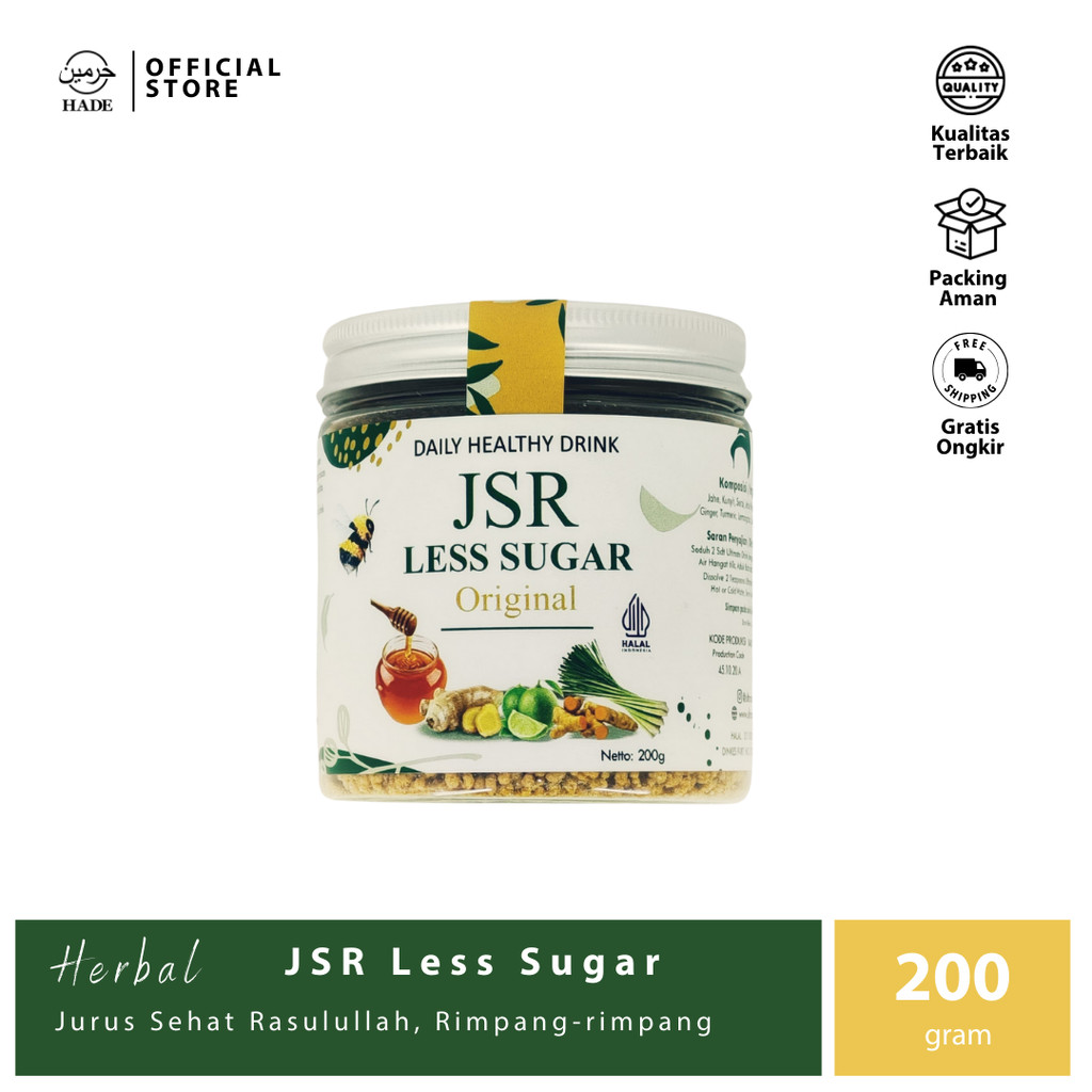 JSR - Ultimate Drink Less Sugar - 200gr