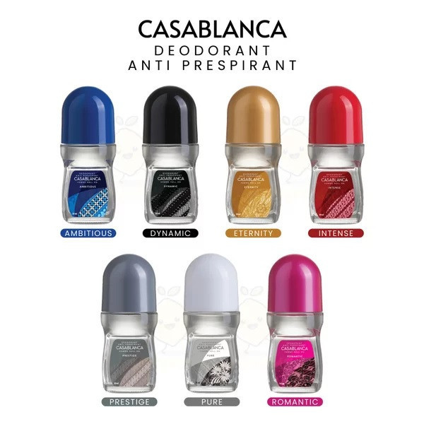 CASABLANCA Deodorant Roll On - 50ml