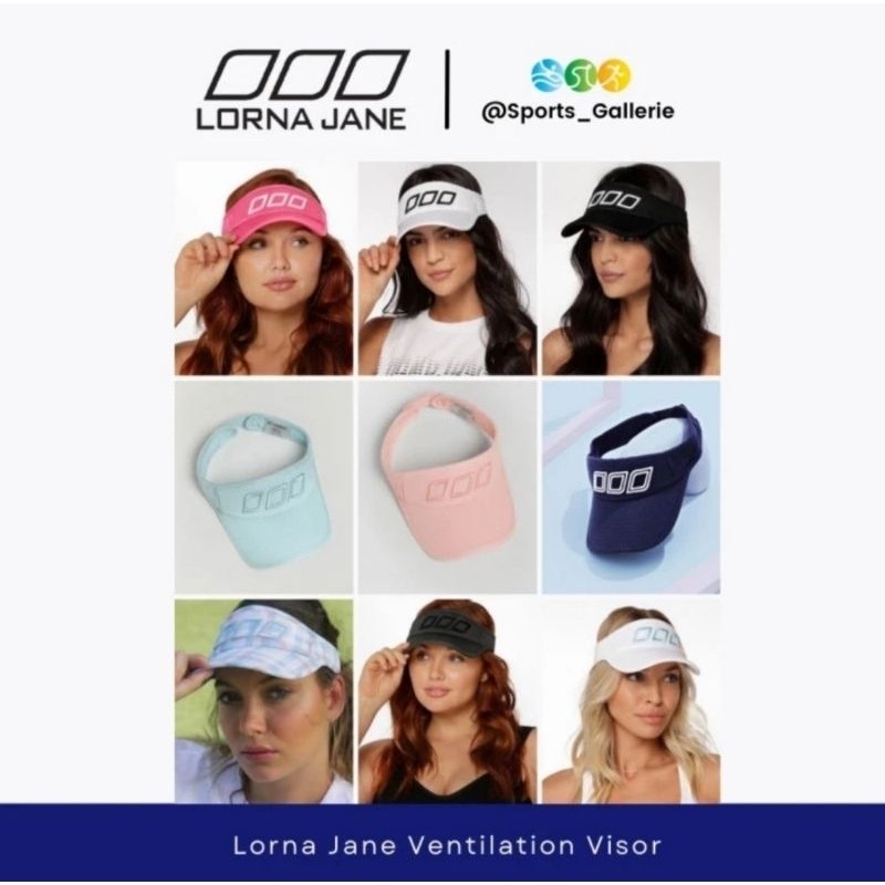 Lorna Jane Original Ventilation Visor Mesh Stylish