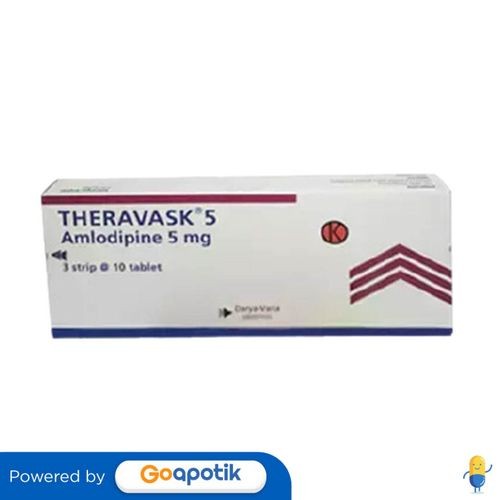 Theravask 5 Mg Box 30 Tablet