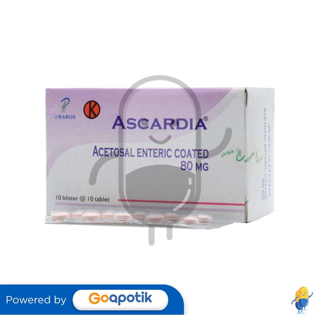 Ascardia 80 Mg Box 100 Tablet