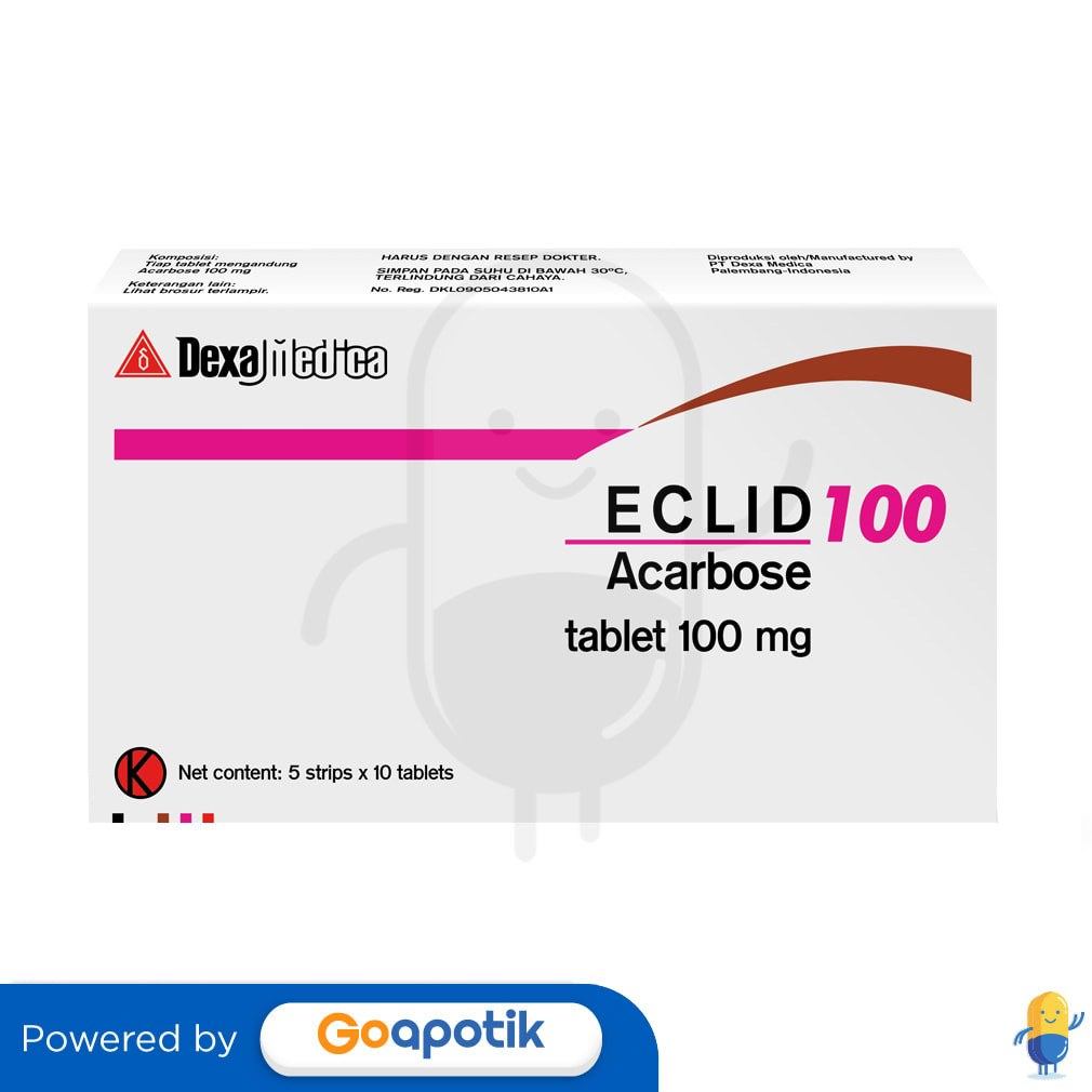 Eclid 100 Mg Box 50 Tablet