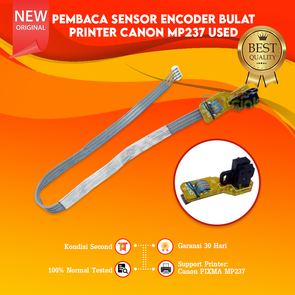 Sensor Timing Disk MP237 Bekas Pembaca Sensor Encoder Bulat Canon MP237 Cabutan