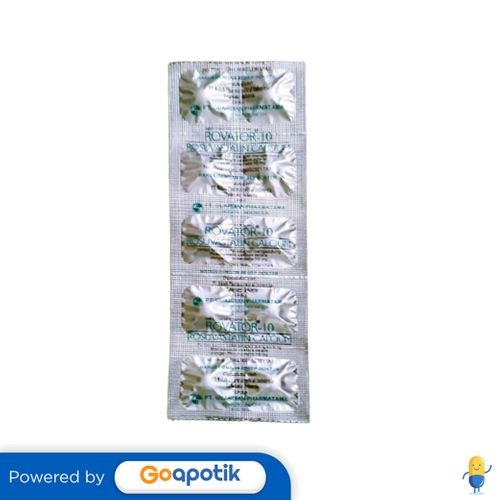 Rovator 10 Mg Strip 10 Tablet