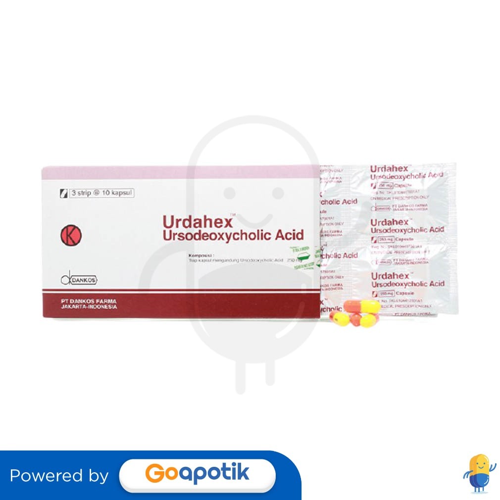 Urdahex 250 Mg Box 30 Kapsul