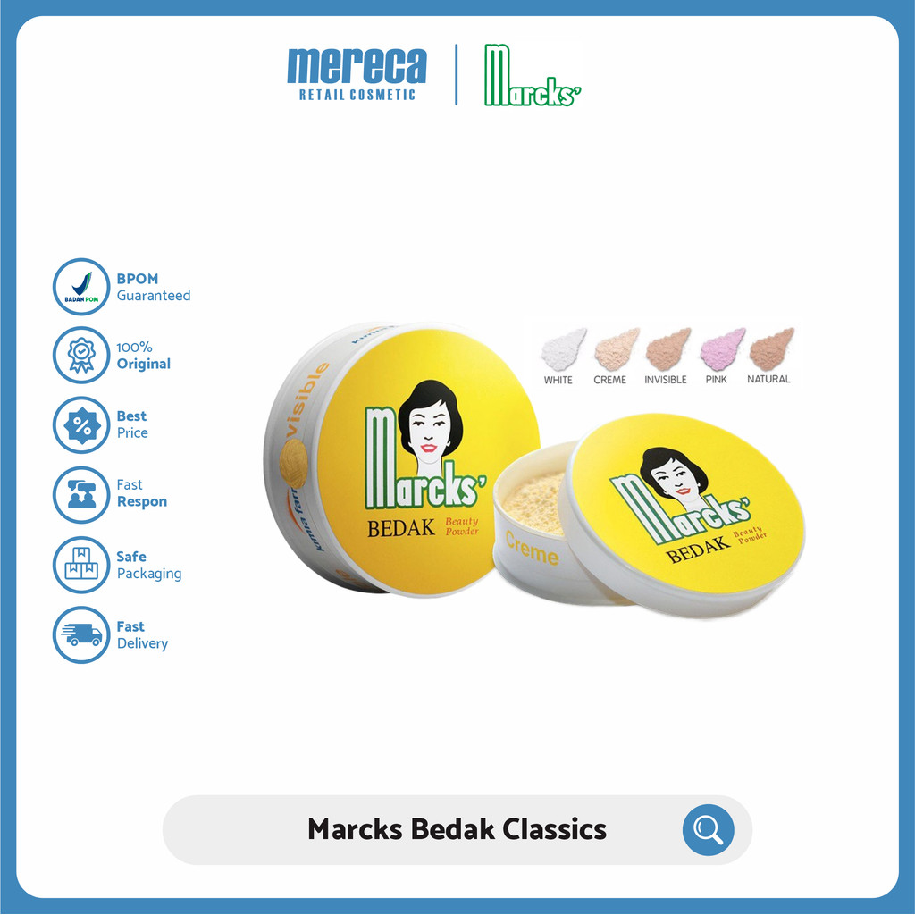 Marcks Bedak Classic Tabur 40gr