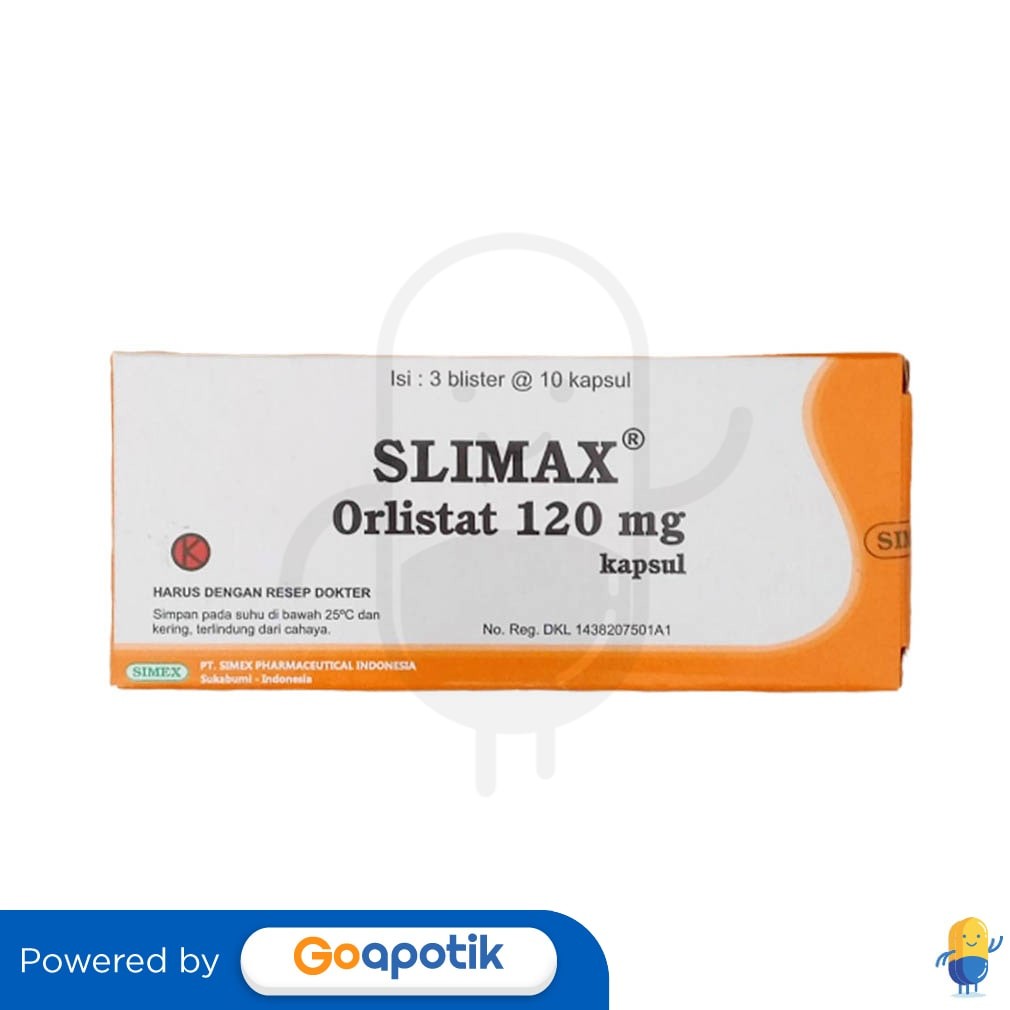 Slimax 120 Mg Box 30 Kapsul