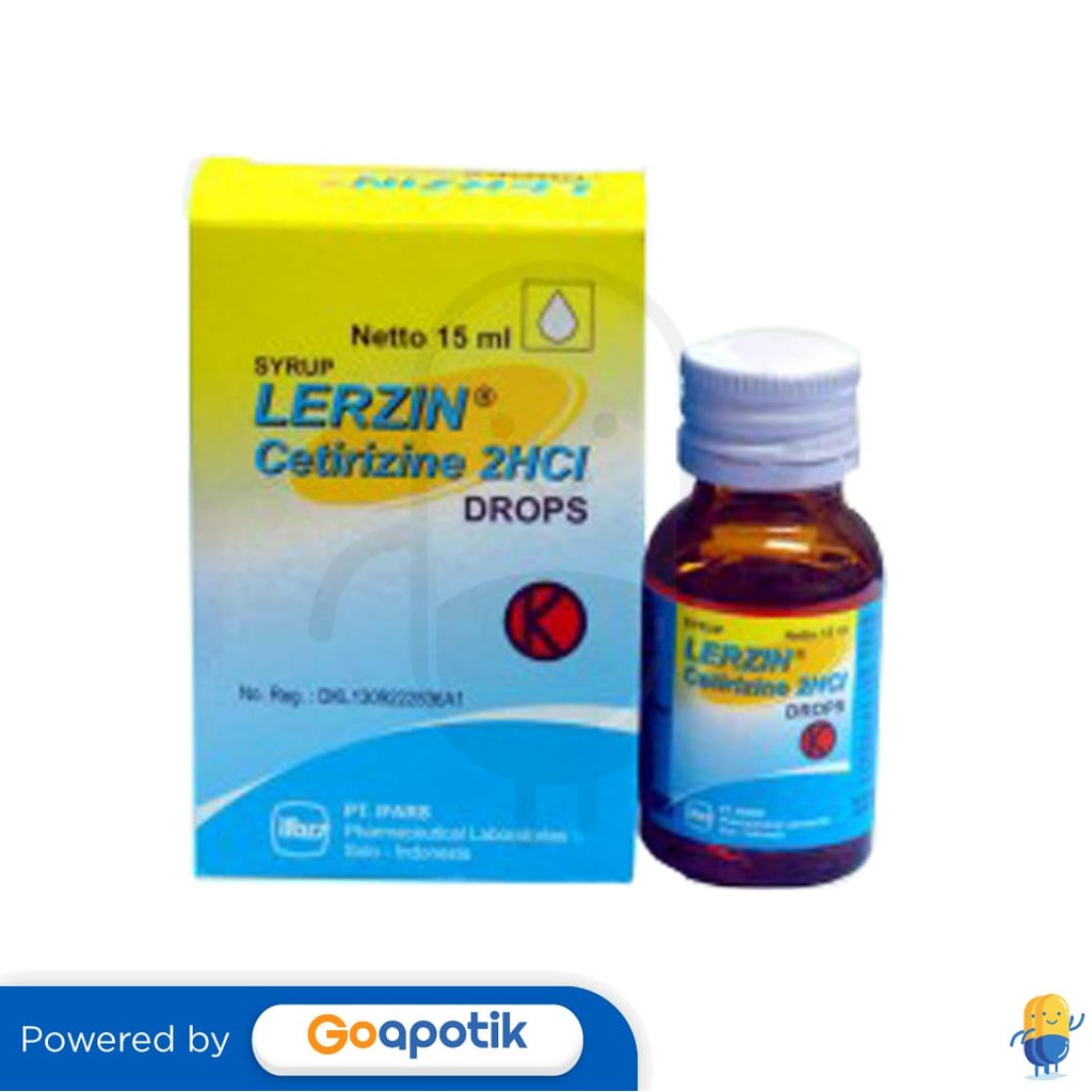 Lerzin Drops Isi 15 Ml Botol