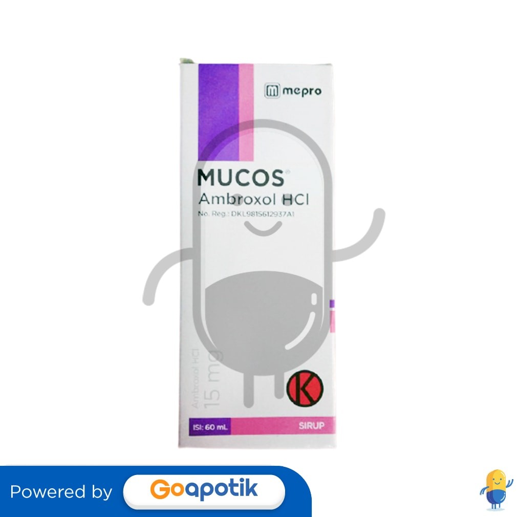 Mucos Syrup Isi 60 Ml Botol