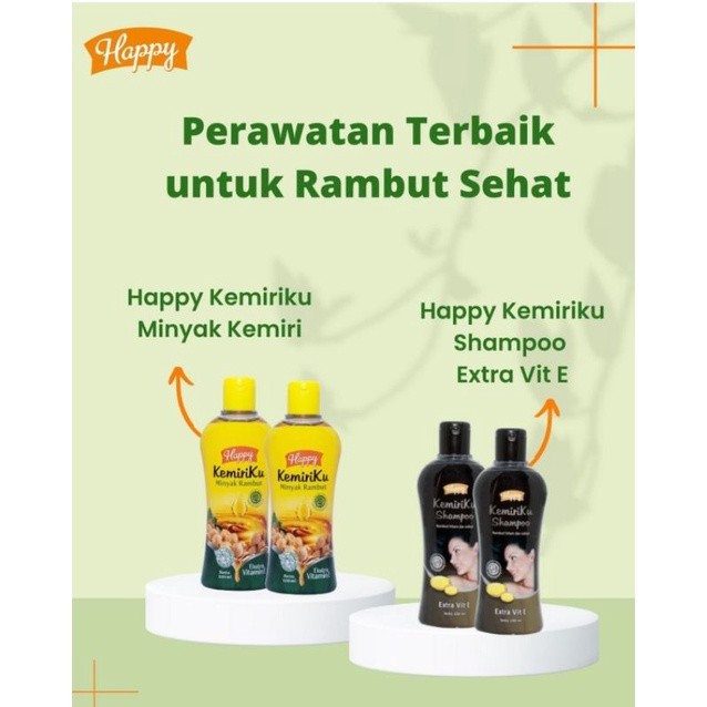 HAPPY SHAMPOO KEMIRIKU 100ML