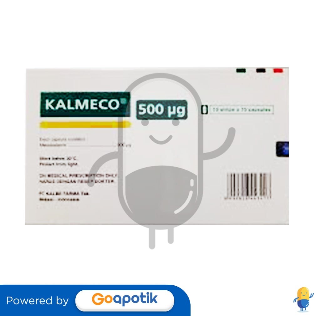 Kalmeco 500 Mcg Box 100 Kapsul