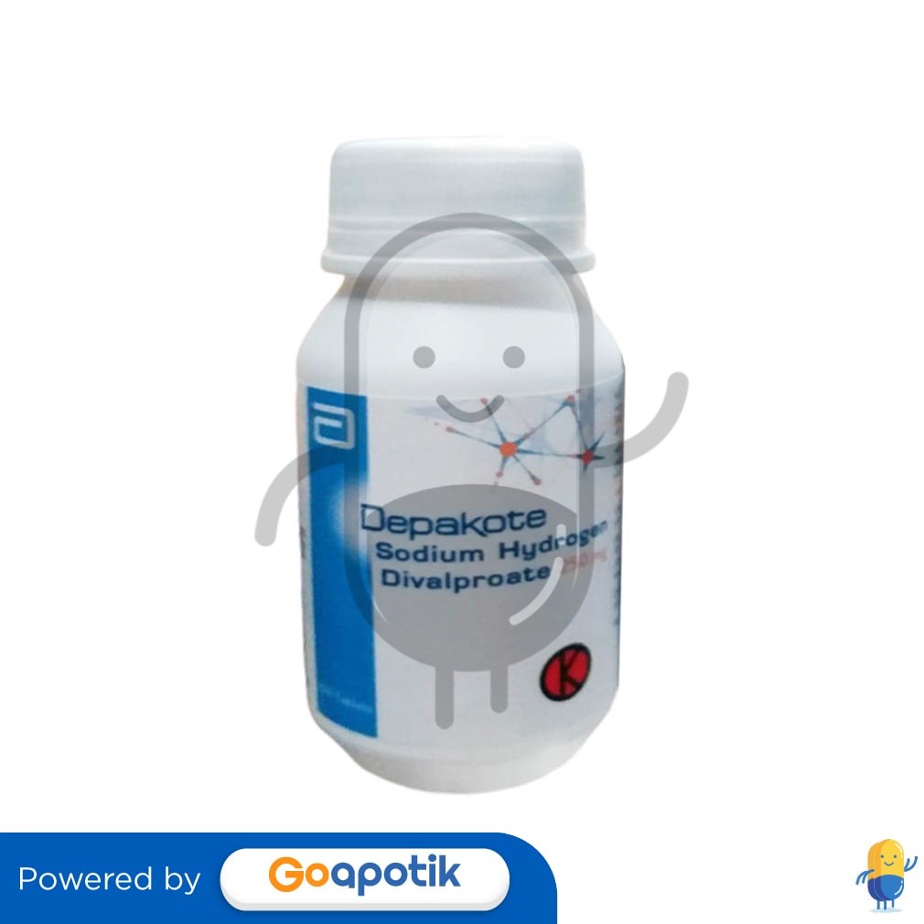 Depakote 250 Mg Botol 100 Tablet