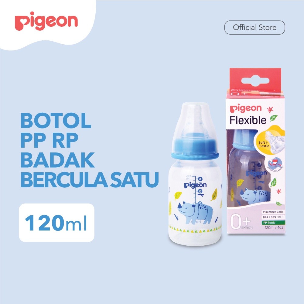 Pigeon Botol PP RP 120ML W/S TYPI