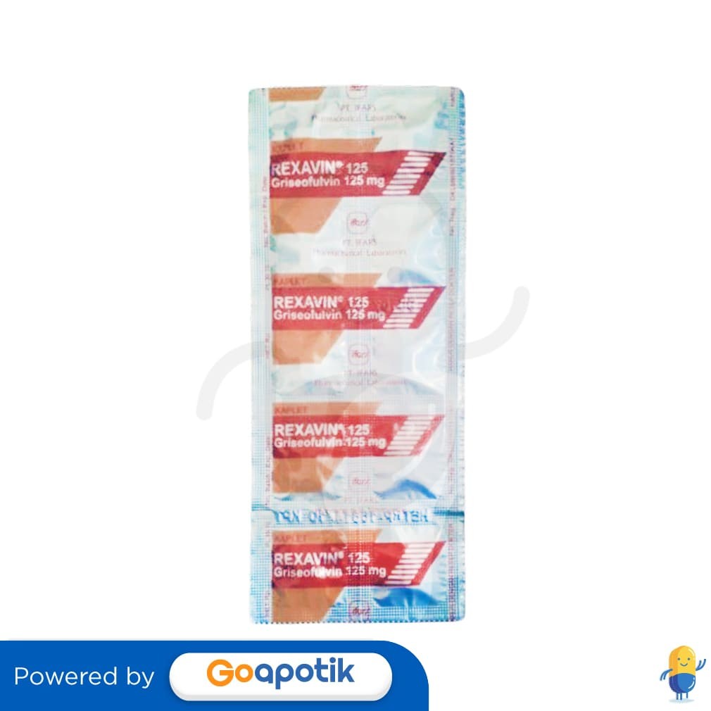 Rexavin 125 Mg Kaplet Strip