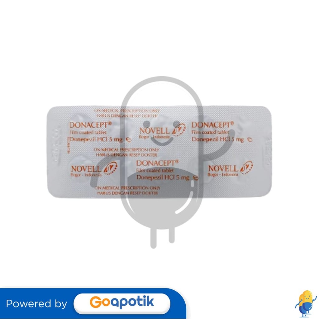 Donacept 5 Mg Strip 10 Tablet