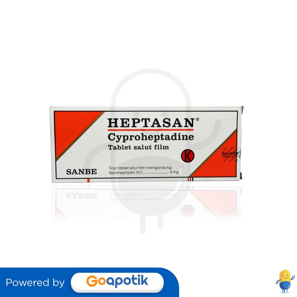 Heptasan 4 Mg Box 100 Tablet