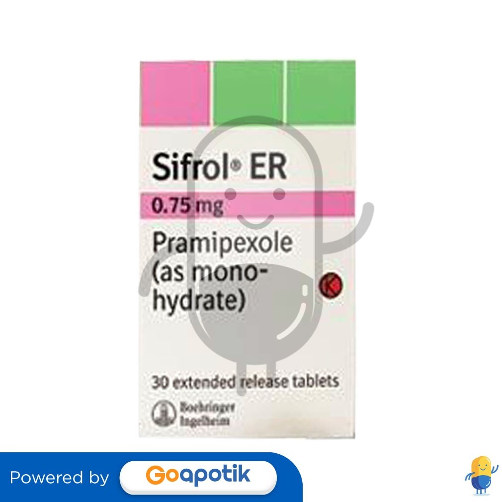 Sifrol Er 0.75 Mg Box 30 Tablet