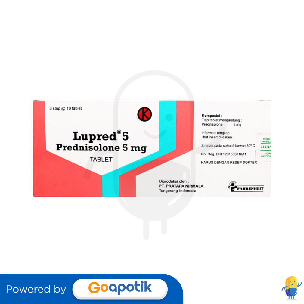 Lupred 5 Mg Box 30 Tablet