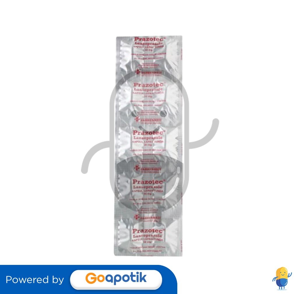 Prazotec 30 Mg Strip 10 Kapsul
