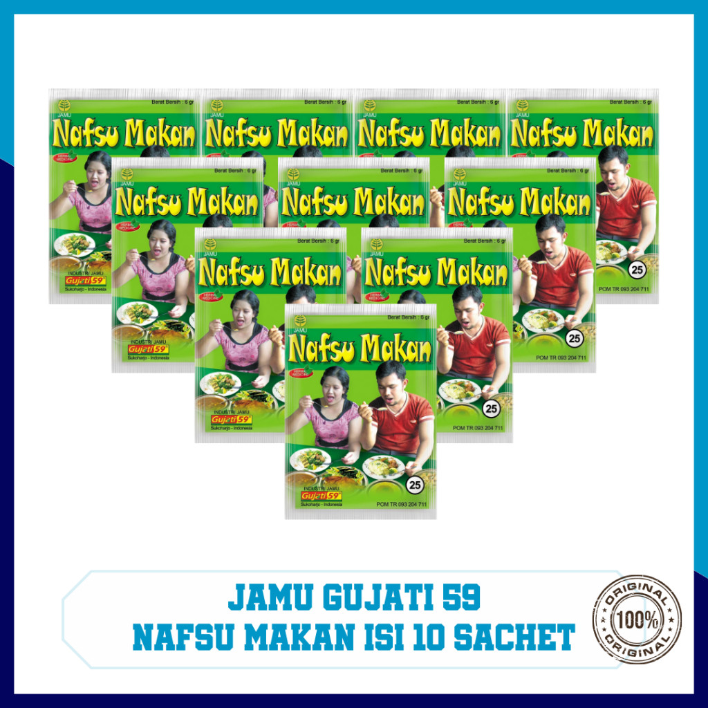 NAFSU MAKAN GUJATI