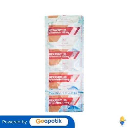 Rexavin 125 Mg Kaplet Strip