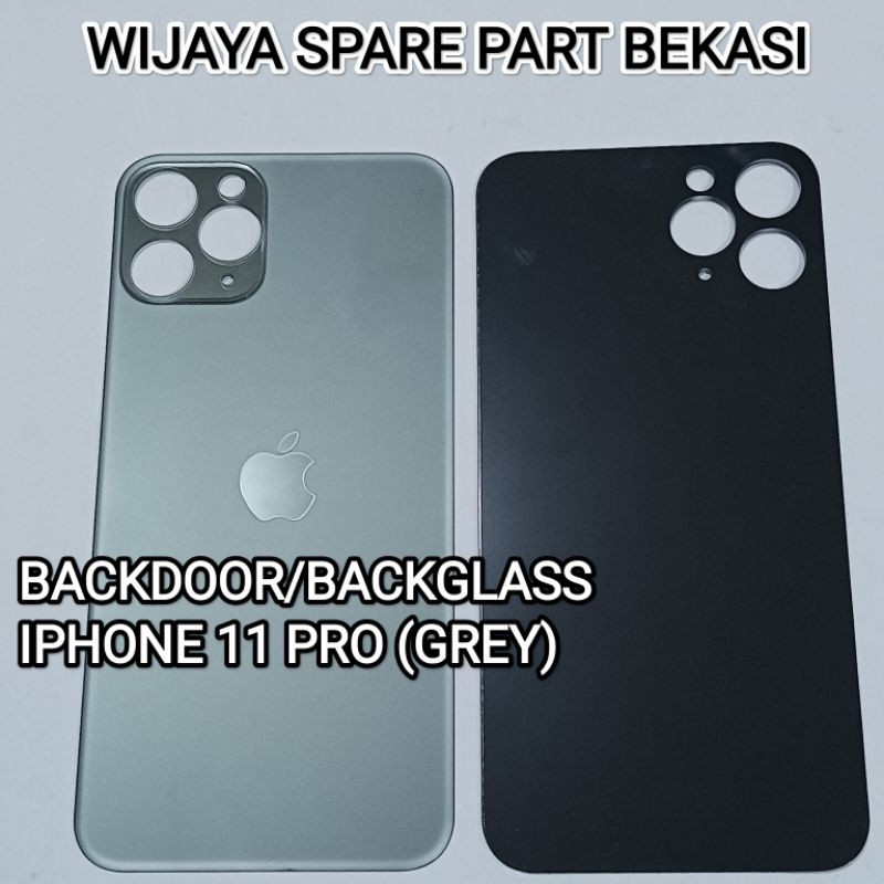 BACKDOOR/BACKGLASS IPH 11 PRO (GREY)