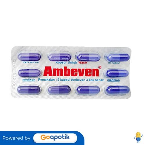 Ambeven Strip Isi 10 Kapsul