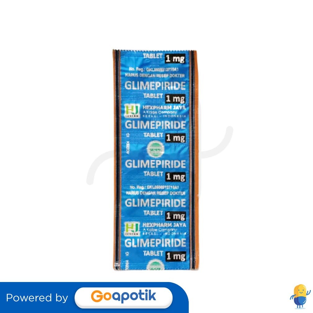 Glimepiride Hexpharm 1 Mg Strip 10 Tablet