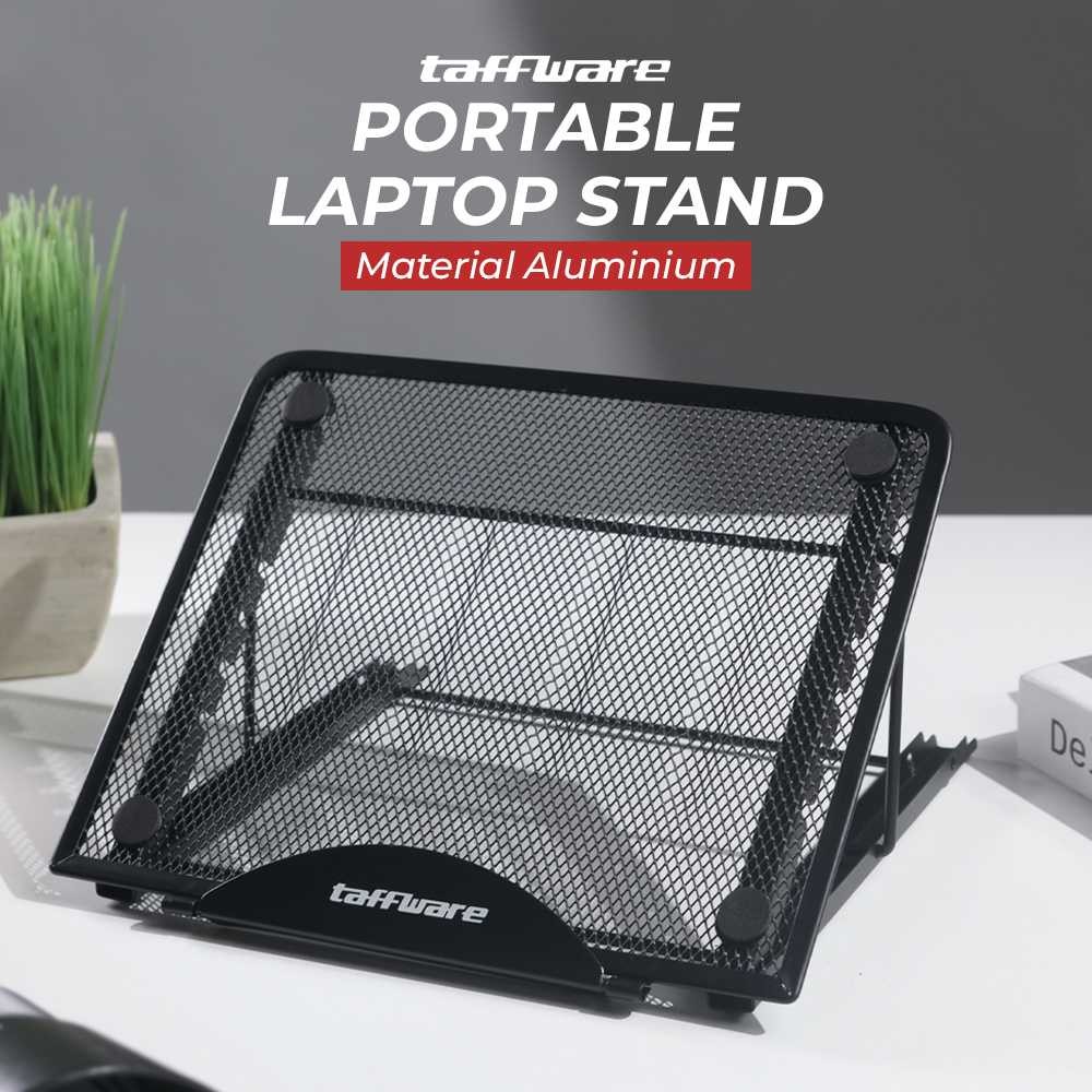 Taffware Portable Laptop Stand Adjustable Angle - IV012 -SNR