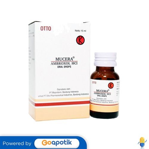 Mucera Drops Isi 15 Ml Botol