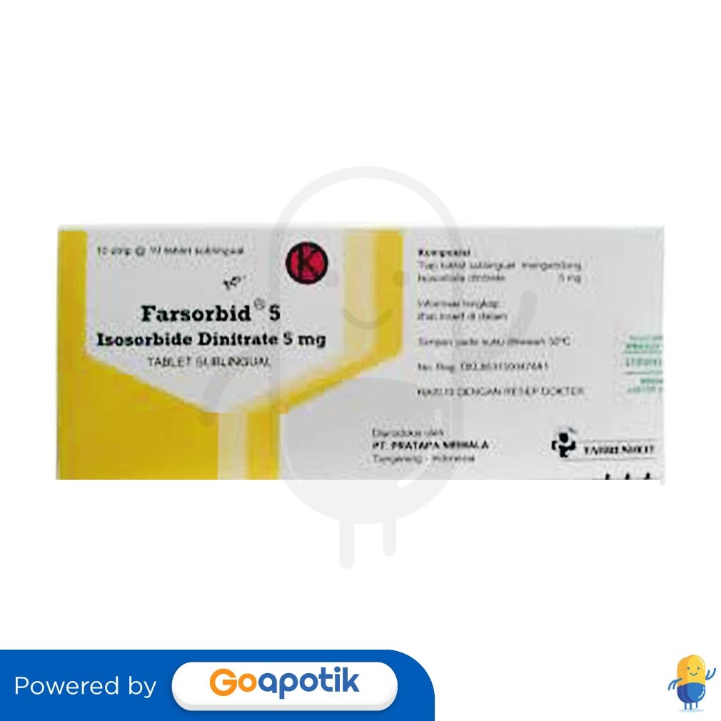 Farsorbid 5 Mg Box 100 Tablet