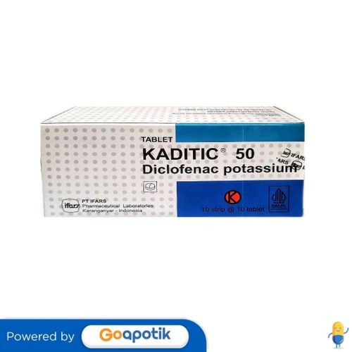 Kaditic 50 Mg Box 100 Tablet