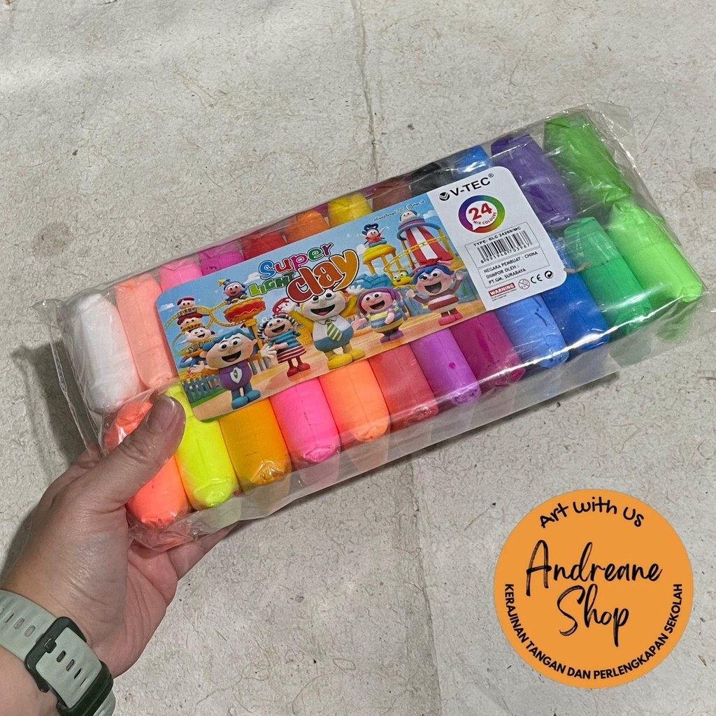 Jumping Clay (set isi 24) VTec Super Light Clay