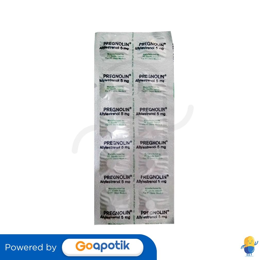 Pregnolin 5 Mg Strip 10 Tablet