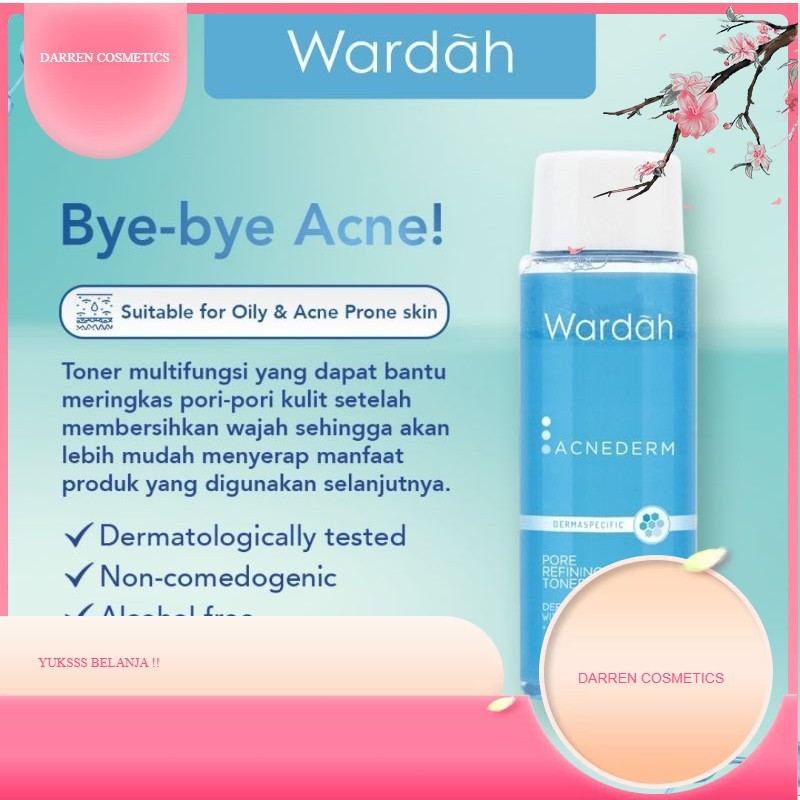 Wardah Acnederm Pore Refining Toner