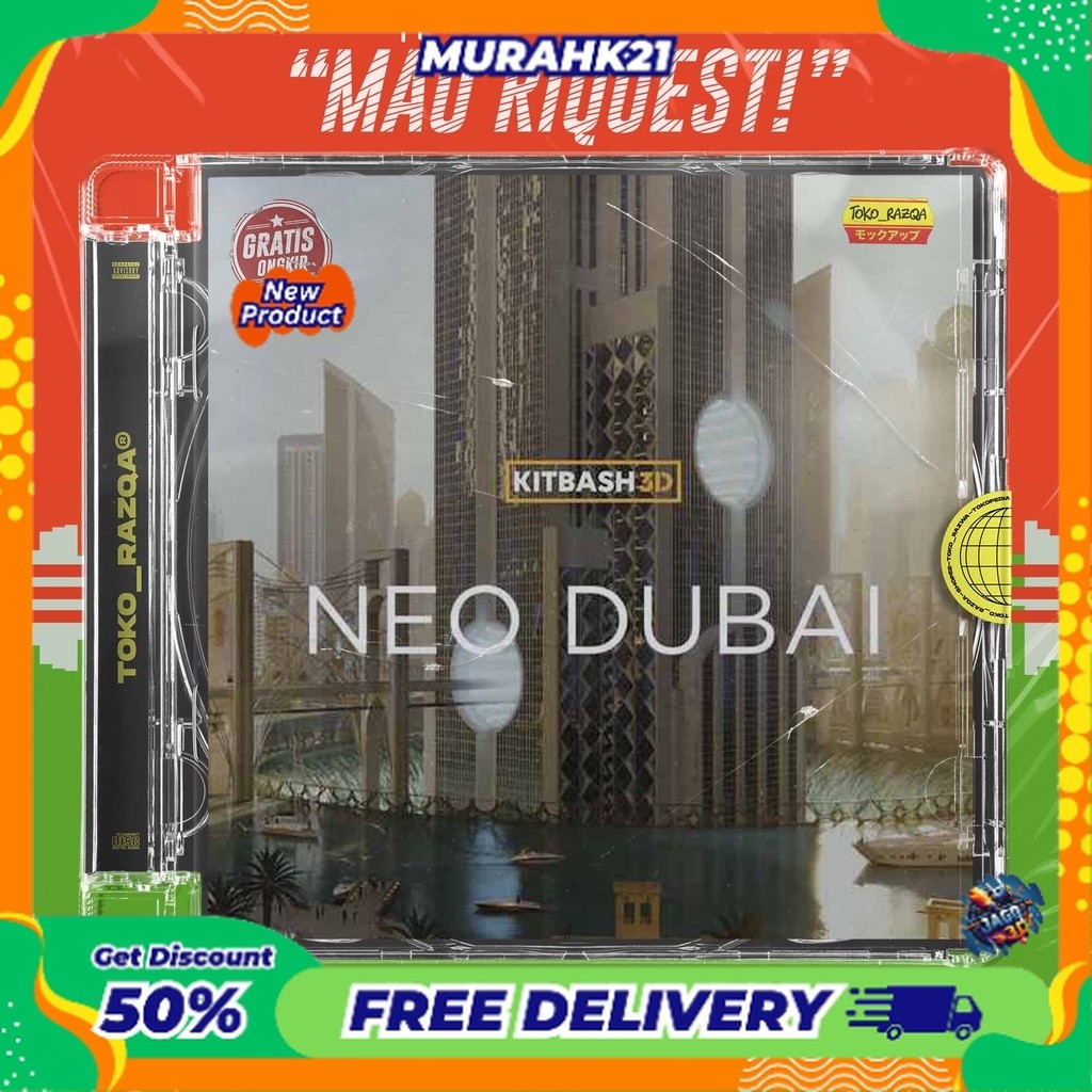 KITBASH3D - NEO DUBAI ◖3D ASSETS◗ NEW 3D MODEL