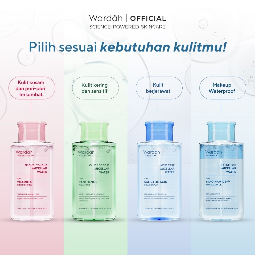 WARDAH MICELLAR WATER 400ML