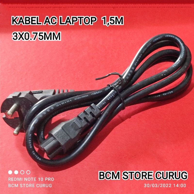 KABEL AC LAPTOP