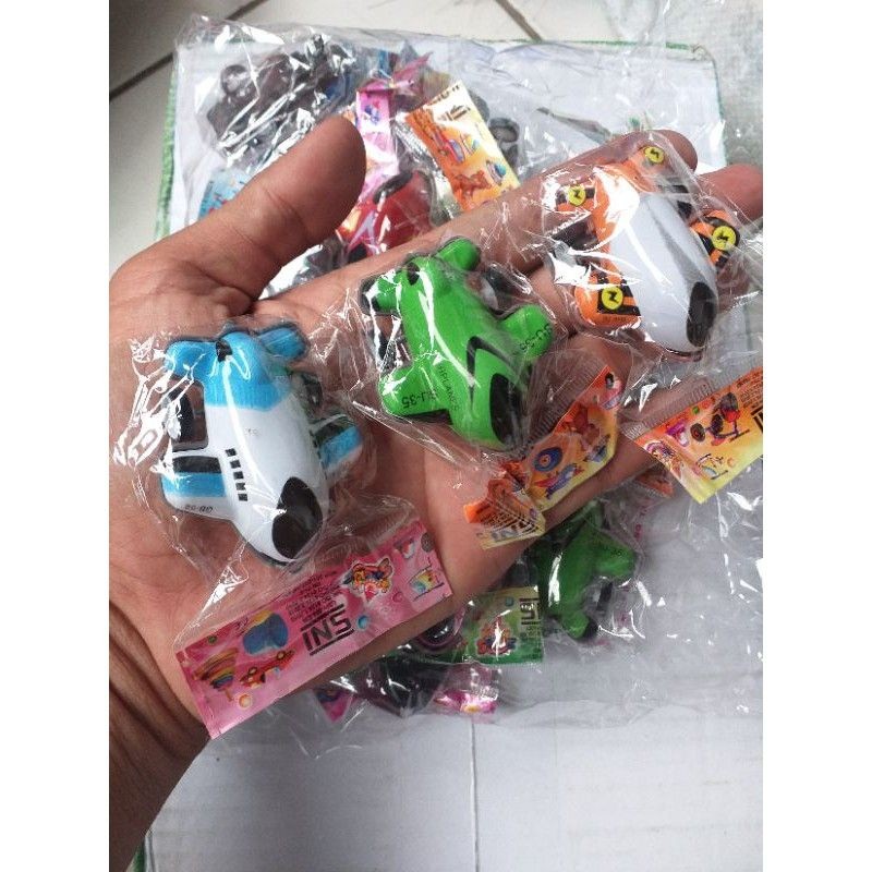 10 pesawat mini full back mini
