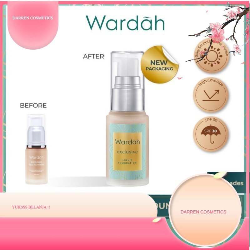 Wardah Exclusive Liquid Foundation