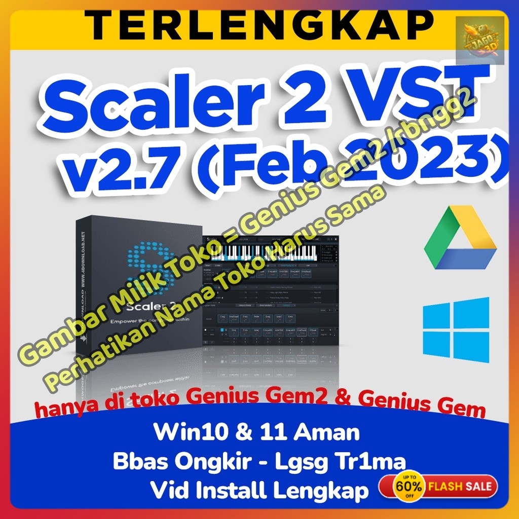 WIN MAC Scaler 2 VST Full PLugin Boutique TERBARU
